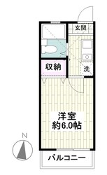 ラベンダー湘南3の物件間取画像